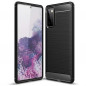 Samsung Galaxy S20 FE Coque Carbon Élégant  Noir