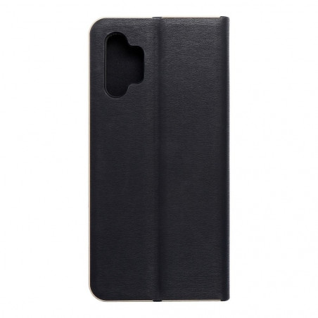 Samsung Galaxy A32 5G Portefeuilles LUNA Book Gold Élégant  Noir