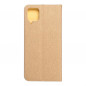 Samsung Galaxy A12 Portefeuilles LUNA Book Gold Élégant  Or
