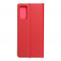 Samsung Galaxy S20 FE 5G 2022 Portefeuilles LUNA Book Gold Élégant  Rouge