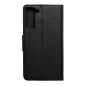Samsung Galaxy S21 FE 5G Portefeuilles Fancy Book Noir