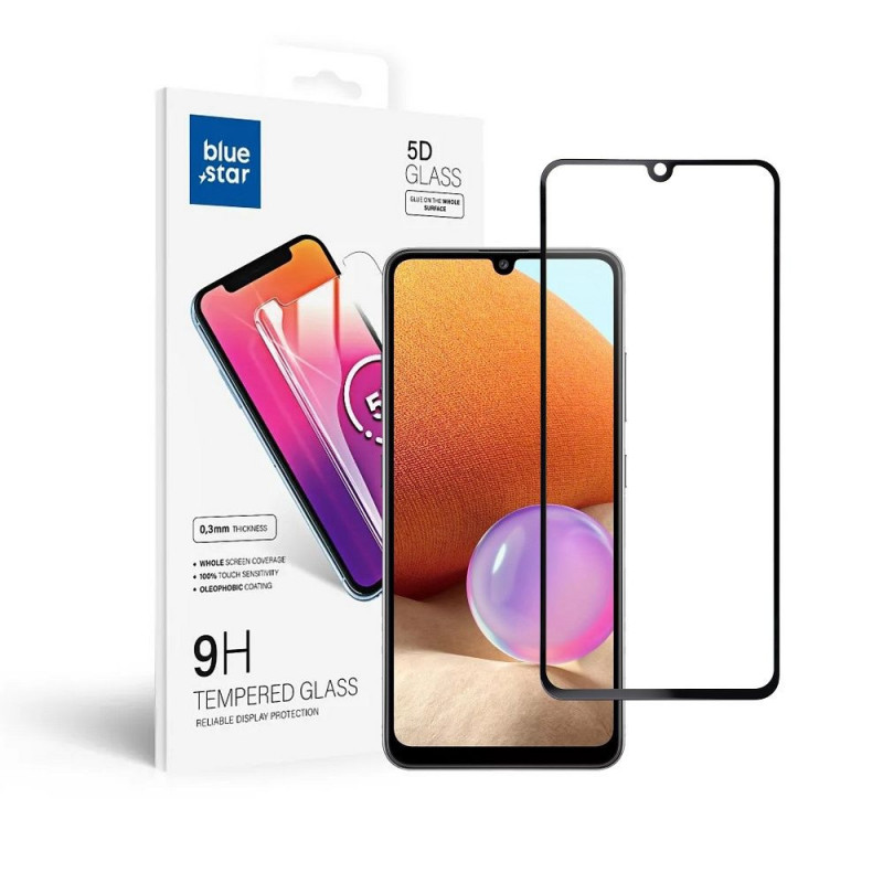 Samsung Galaxy A32 LTE Verre trempé Blue Star 9H Transparent