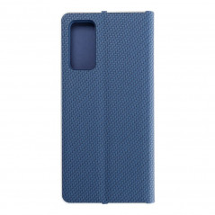 Samsung Galaxy S20 FE Portefeuilles LUNA Book Carbon Fibre de carbone, Élégant  Bleu