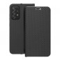 Samsung Galaxy A52s 5G Portefeuilles LUNA Book Carbon Fibre de carbone, Élégant  Noir