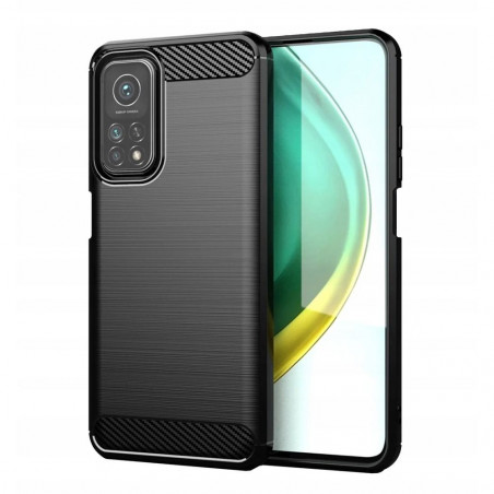 XIAOMI Mi 10T 5G Coque Carbon Élégant  Noir