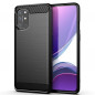 Oppo A52 Coque Carbon Élégant  Noir