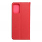 Samsung Galaxy A72 5G Portefeuilles LUNA Book Gold Élégant  Rouge