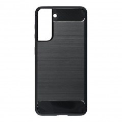 Samsung Galaxy S21 5G Coque Carbon Élégant  Noir