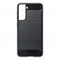 Samsung Galaxy S21 5G Coque Carbon Élégant  Noir