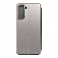 Samsung Galaxy S21 Plus 5G Portefeuilles Book Elegance Élégant  Gris