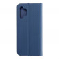 Samsung Galaxy A32 LTE Portefeuilles LUNA Book Carbon Fibre de carbone, Élégant  Bleu