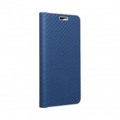 XIAOMI Poco M3 Pro Portefeuilles LUNA Book Carbon Fibre de carbone, Élégant  Bleu