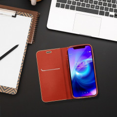 XIAOMI Poco M3 Pro 5G Portefeuilles LUNA Book Gold Élégant  Rouge