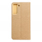 Samsung Galaxy S21 FE 5G Portefeuilles LUNA Book Gold Élégant  Or