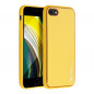 Apple iPhone SE 2020 Coque Leather Jaune