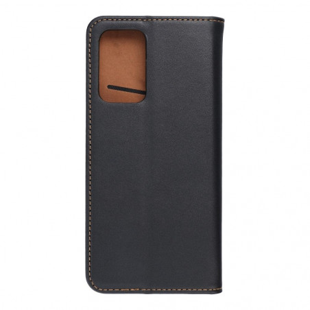 Samsung Galaxy A52 5G Portefeuilles Leather case SMART PRO Élégant  Noir 