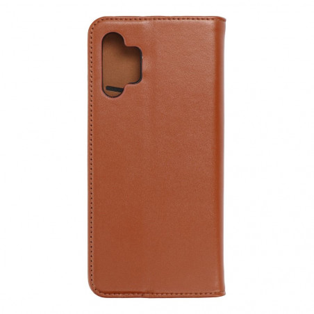 Samsung Galaxy A32 LTE Portefeuilles Leather case SMART PRO Élégant  Brun
