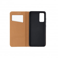 Samsung Galaxy A02s Portefeuilles Leather case SMART PRO Élégant  Brun