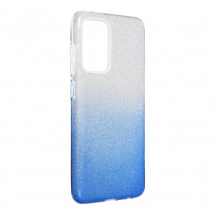 Samsung Galaxy A52 LTE Coque Shining Transparent et bleu