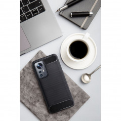 Oppo A94 5G Coque Carbon Élégant  Noir