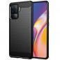 Oppo A95 5G Coque Carbon Élégant  Noir