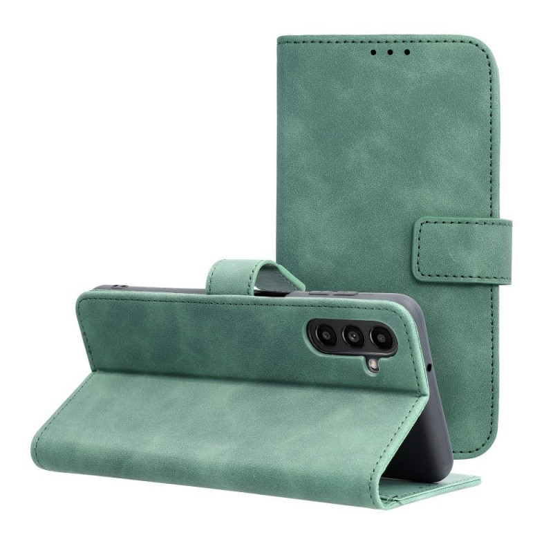 Samsung Galaxy A04s Portefeuilles TENDER Book Vert