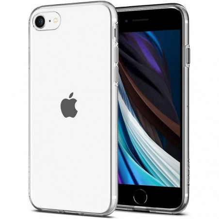 Apple iPhone SE 2020 Coque Spigen Liquid Crystal Clair comme du cristal  Transparent