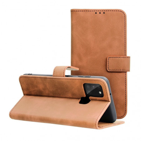 Samsung Galaxy A21s Portefeuilles TENDER Book Brun