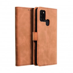 Samsung Galaxy A21s Portefeuilles TENDER Book Brun