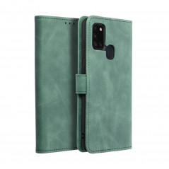 Samsung Galaxy A21s Portefeuilles TENDER Book Vert