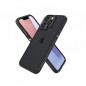 Apple iPhone 13 Pro Coque Spigen Ultra Hybrid Clair comme du cristal  Noir givré mat