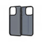Apple iPhone 13 Pro Coque Spigen Ultra Hybrid Clair comme du cristal  Noir givré mat