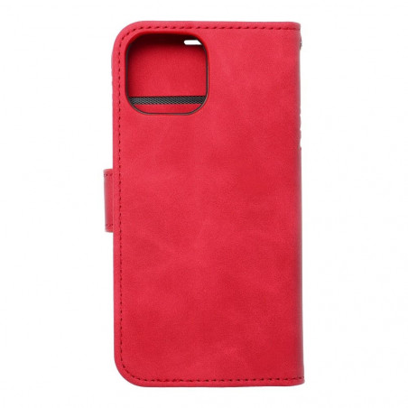 Apple iPhone 13 mini Portefeuilles MEZZO Book Rouge