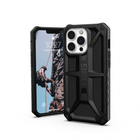 Apple iPhone 13 Pro Coque Urban Armor Gear Monarch Étui haut de gamme  MagSAFE  Noir