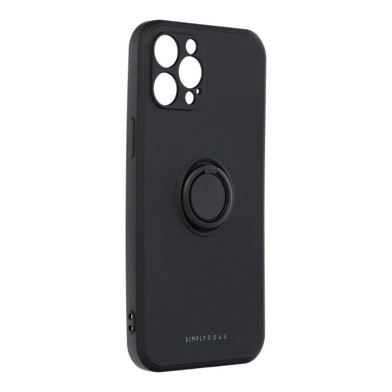 Apple iPhone 12 Pro Max Coque Roar Amber Noir