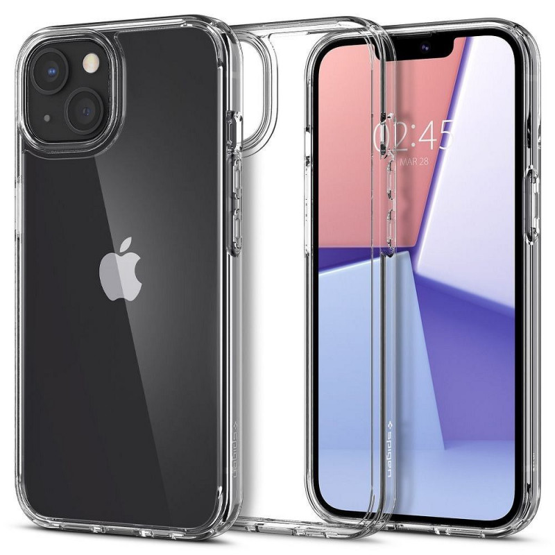 Apple iPhone 13 Coque Spigen Ultra Hybrid Clair comme du cristal  Transparent