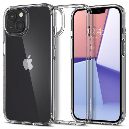 Apple iPhone 13 Coque Spigen Ultra Hybrid Clair comme du cristal  Transparent