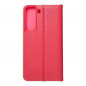 Samsung Galaxy S22 Portefeuilles LUNA Book Gold Élégant  Rouge