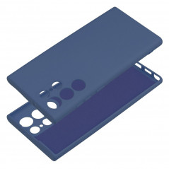 Samsung Galaxy A04s Coque Silicone Élégant  Bleu
