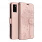 Samsung Galaxy A03 Portefeuilles MEZZO Book Arbre  Or rose