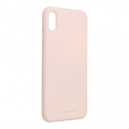 Apple iPhone XS Coque Roar Space Monochromatique, Élégant  Rose