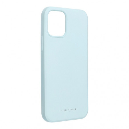 Apple iPhone 12 Coque Roar Space Monochromatique, Élégant  Bleu ciel