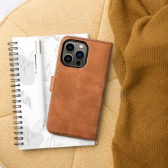 Apple iPhone SE 2020 Portefeuilles TENDER Book Brun