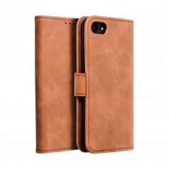 Apple iPhone SE 2020 Portefeuilles TENDER Book Brun