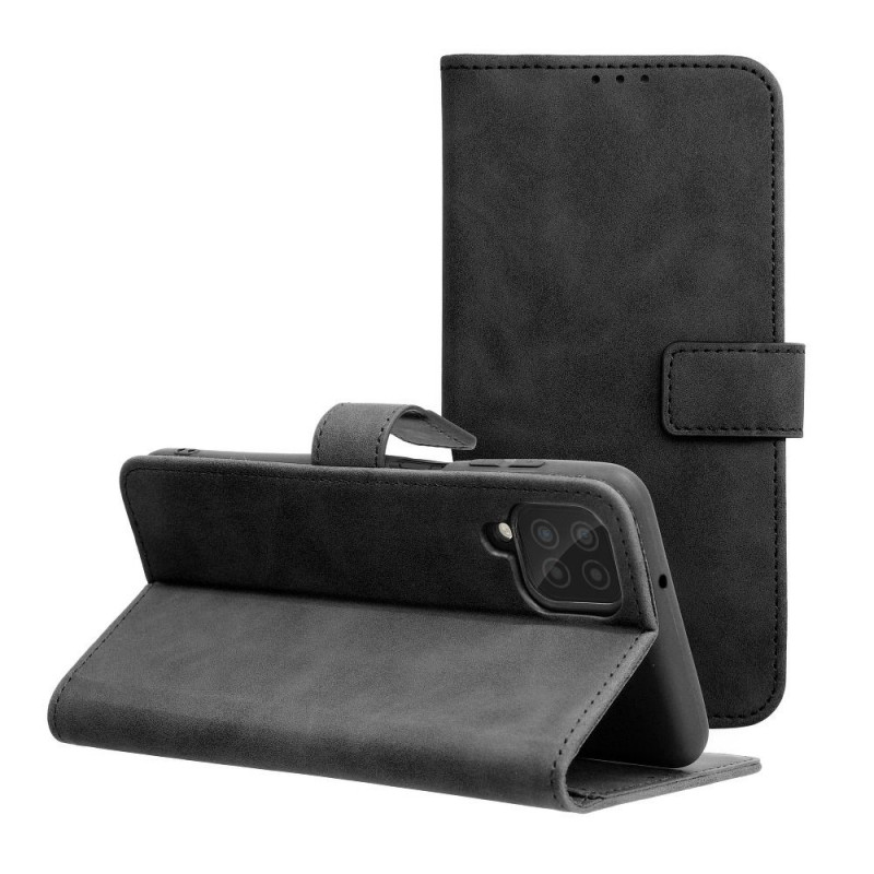 Samsung Galaxy A12 Portefeuilles TENDER Book Noir