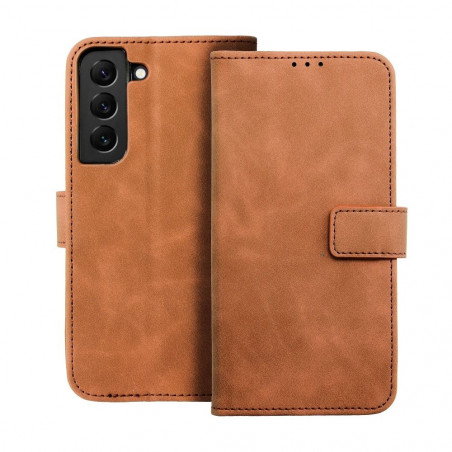 Samsung Galaxy A12 Portefeuilles TENDER Book Brun