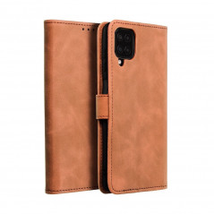 Samsung Galaxy A12 Portefeuilles TENDER Book Brun