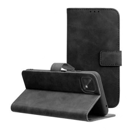 Samsung Galaxy A22 5G Portefeuilles TENDER Book Noir