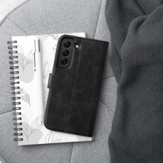 Samsung Galaxy S22 Plus Portefeuilles TENDER Book Noir