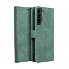 Samsung Galaxy S22 Plus Portefeuilles TENDER Book Vert